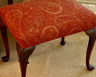 Antique Queen Anne bench