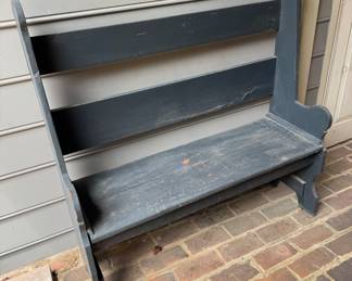 #41 - Painted Wood Bench