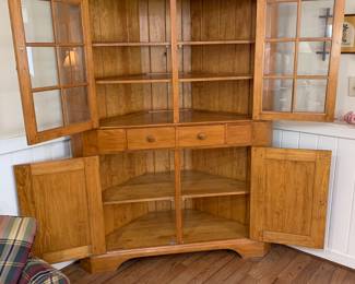 #13 - Corner Cabinet 56"x22"x79" $600