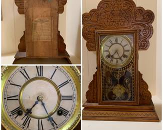 #22 - Mantle Clock - Waterbury Clock Company $120