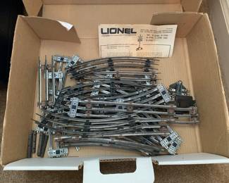 #168 - Lionel Train Track -          $40