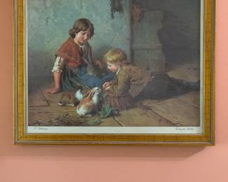 #60 - Feeding the Rabbits picture $60