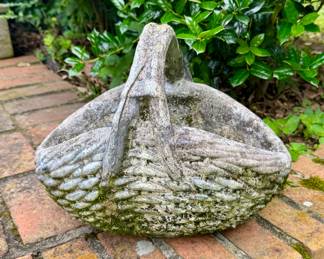 SOLD   #156 - Concrete Basket  