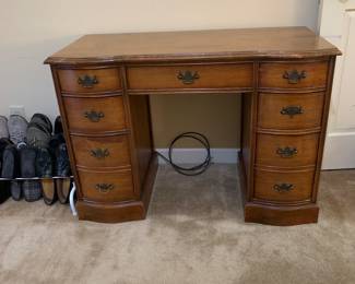 #53 - Federal Style Desk 42" x 20.5" x 29.5" $40