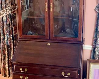 #42 - Secretary 38" x 20" x 81" - secretary is 34" deep when desk is pulled all the way out $240