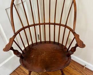 #83 - Four D.R. Dimes Windsor Arm Chairs - $240 EACH