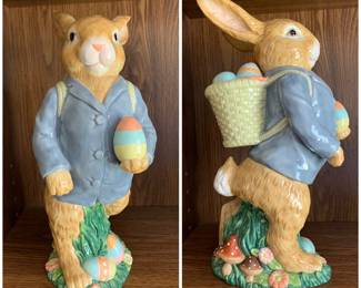 #183  -     Bunny with Basket of Eggs   -  $14