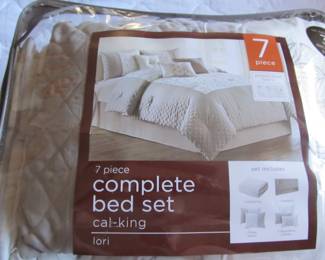 Cal King 7 Piece Comforter Set