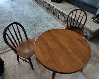 Hardwood Child Table Chairs
