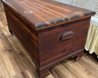 cedar chest - just needs a light exterior finishing