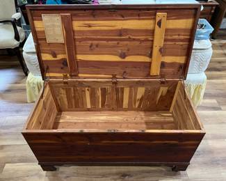 cedar chest - nice!