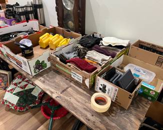 gloves, flashlights, magnifiers, calculators and more