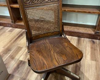 Vintage-style desk chair