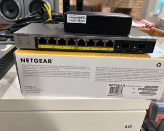 Netgear GS110TPV3 8-port managed switch $80