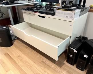 White IKEA wardrobe 59” w x 93” h x 2 ft deep, $125