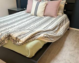 Bed: Queen, Malm, $100 (mattress not included)