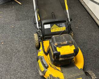 Dewalt electric Lawnmower w batteries and charger $600