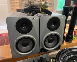M-Audio speakers StudioPhileDX4 $10/pair