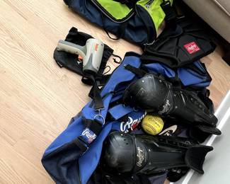 Softball catching gear (large mens) $90