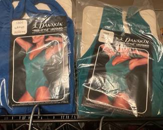 Vintage Danskin Leotards early 1980's