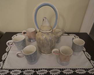 Collection of tea cups.