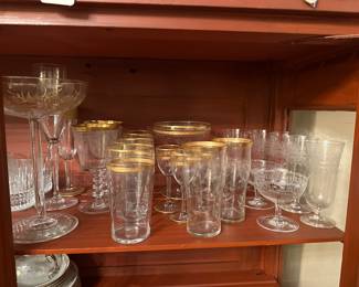 Selection of Murano glass