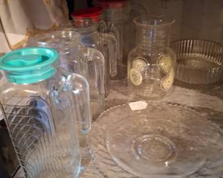 Vintage glassware