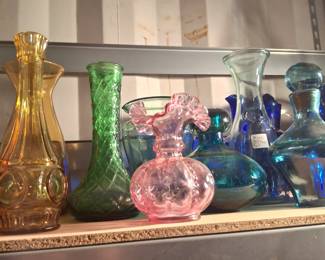 Vintage glassware