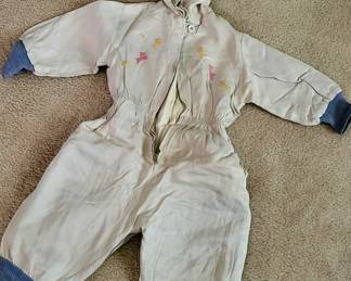 Vtg baby snowsuit