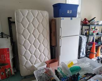 Twin bed and frame