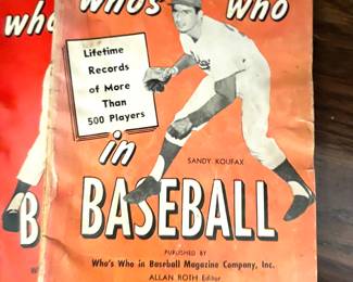 Baseball books