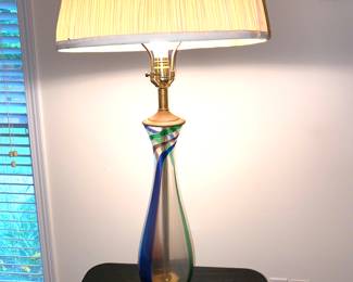 Murano glass lamp