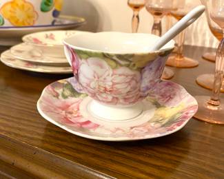 Tea cup and saucer