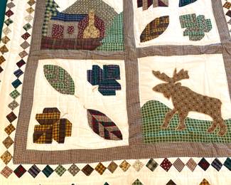 Throw quilt