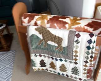 Quilt rack
