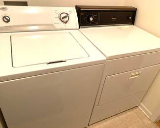 Washer and dryer electric