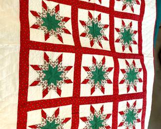 Quilted throw