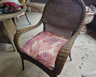 wicker chair