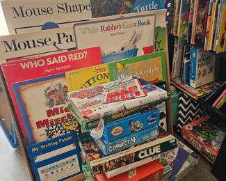 kids toys and reading
