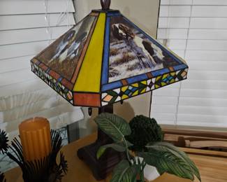 Tiffany style lamp