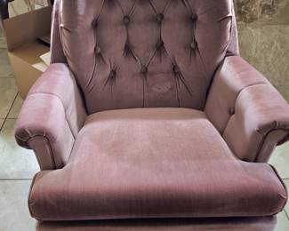 cozy upholstered chair