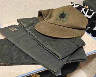 vintage military caps
