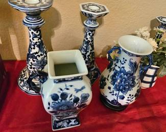 blue home decor