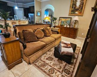 view into the living room