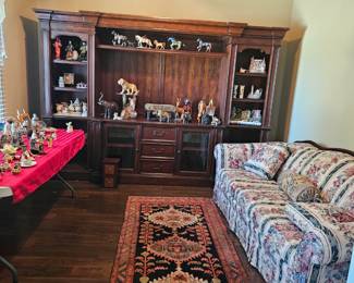 view into the formal living room