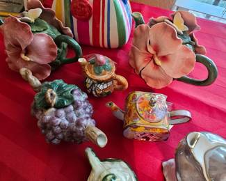 tea pot collection