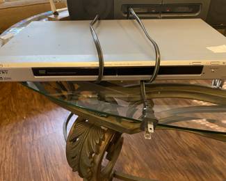 Sony DVD & disc player in master bedroom 