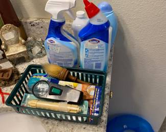 Master bath closet - 2nd sink items 