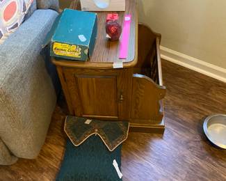 2nd end table in master bedroom