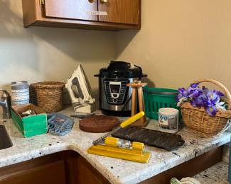 Laundry room - Rosetta iron, power cooker, miscellaneous